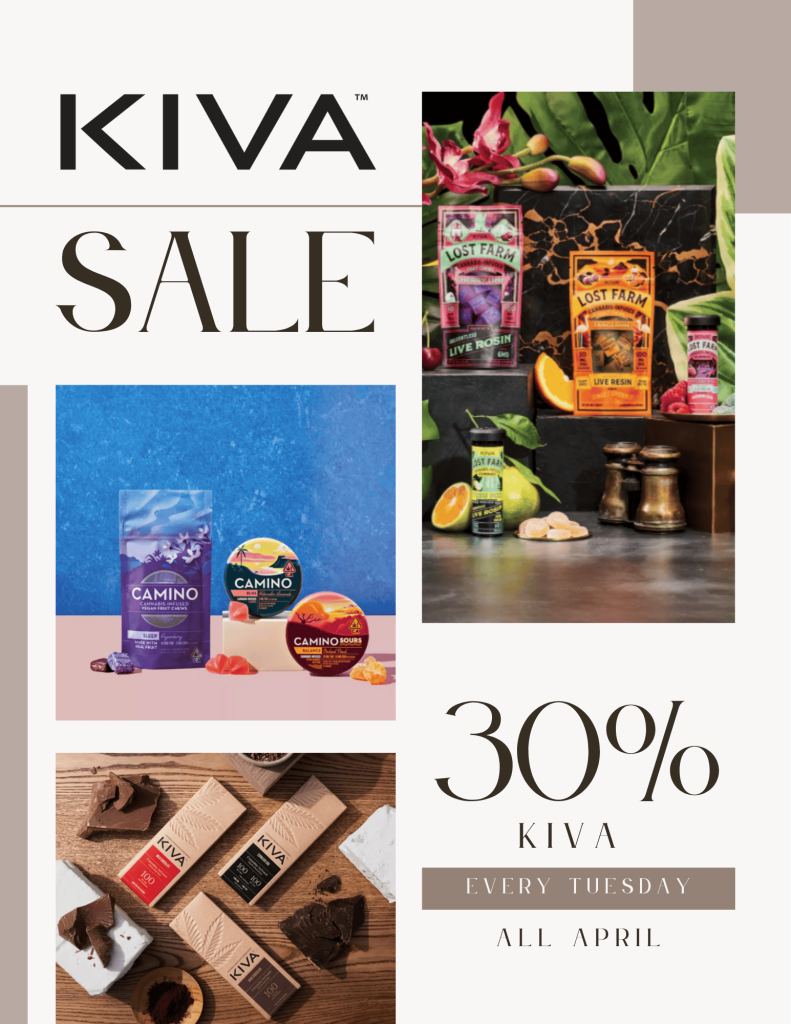 Kiva 30 Off
